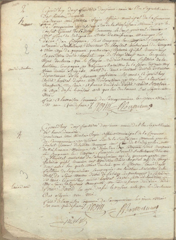 Registre des décès 1794-1798