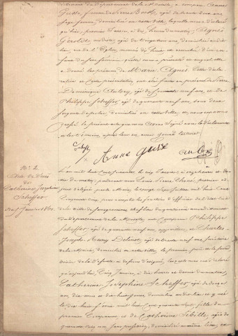 Registre d'État Civil 1860