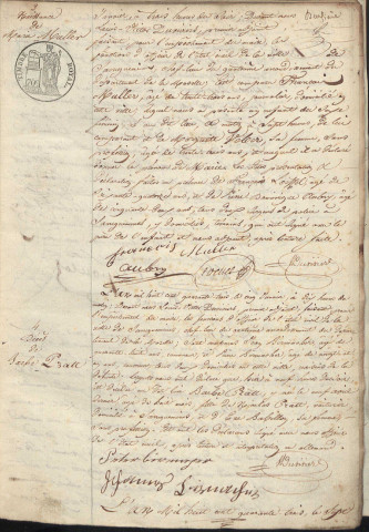 Registre d'État Civil 1843