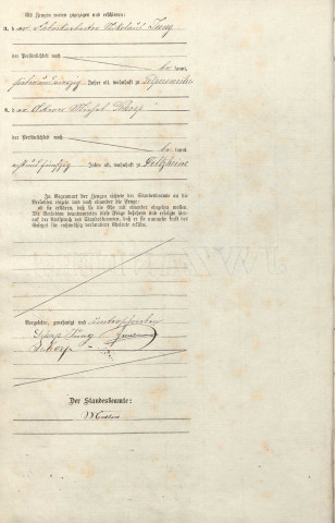 Registre des mariages 1892-1901