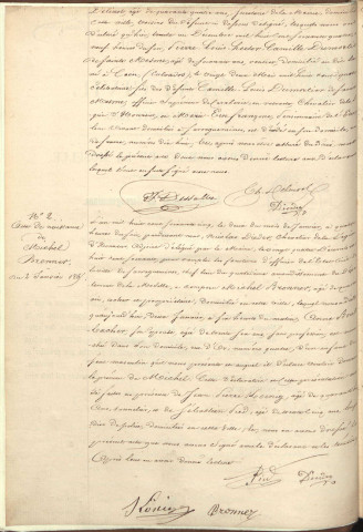 Registre d'État Civil 1865