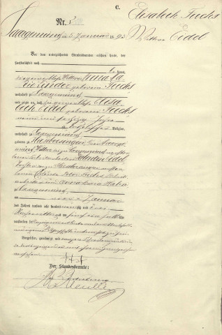 Registre des décès 1893