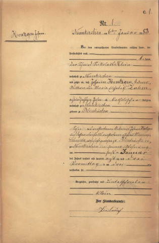 Registre des décès 1883-1892