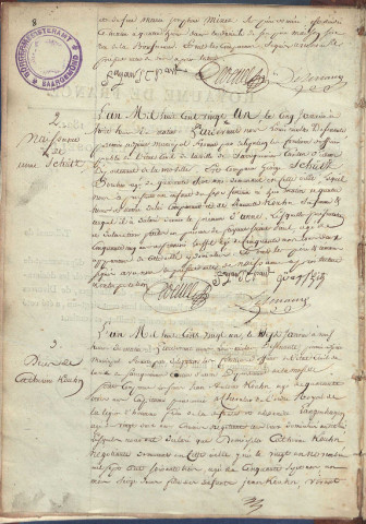 Registre d'État Civil 1821