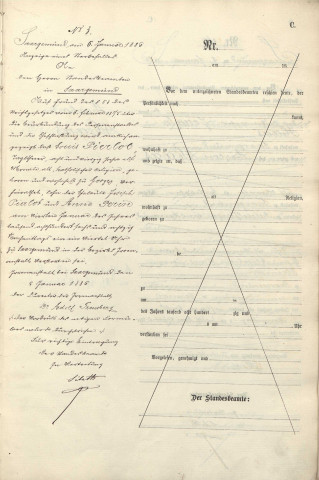Registre des décès 1886