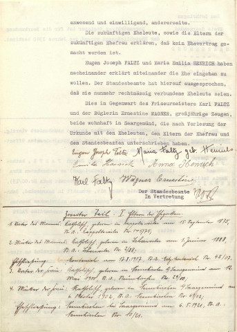 Registre des mariages 1940-1941