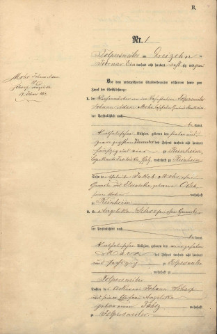 Registre des mariages 1882-1891