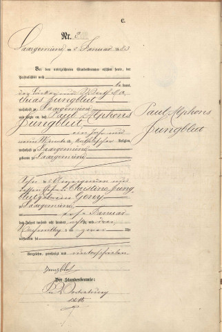 Registre des décès 1883