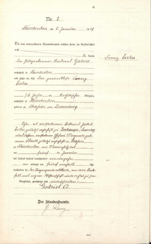 Registre des décès 1919-1920