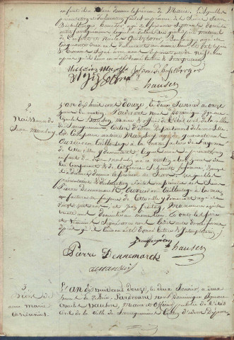 Registre d'État Civil 1812