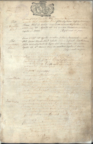Registre 1735-1746