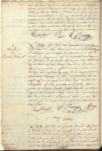 Registre d'État Civil 1840