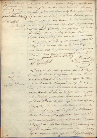 Registre d'État Civil 1848