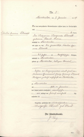 Registre des décès 1919-1920
