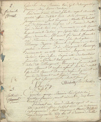 Registre des décès 1798-1803