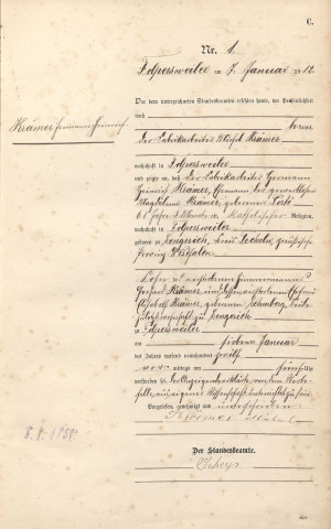Registre des décès 1912-1920