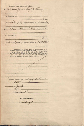 Registre des mariages 1883-1892