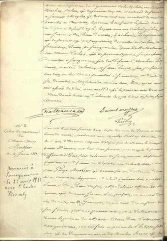 Registre d'État Civil 1862