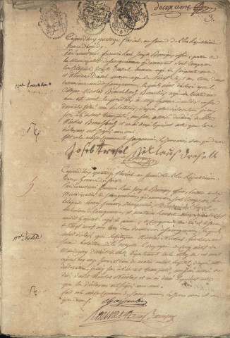 Registre des décès 1793-1795