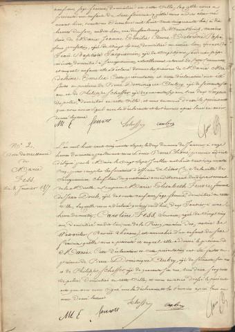 Registre d'État Civil 1857