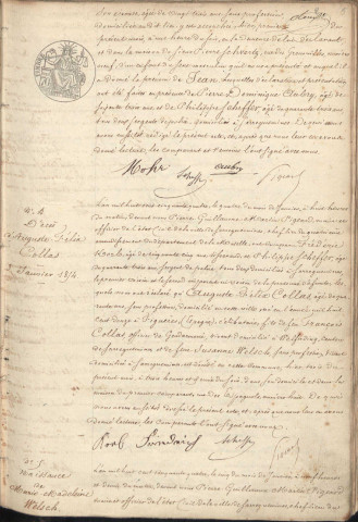 Registre d'État Civil 1854
