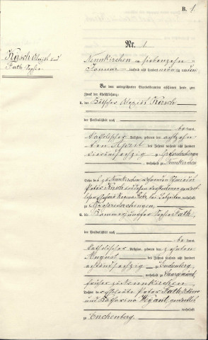 Registre des mariages 1893-1901