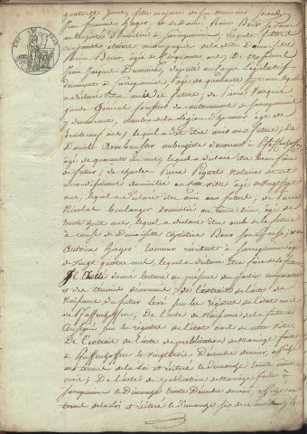 Registre d'État Civil 1811